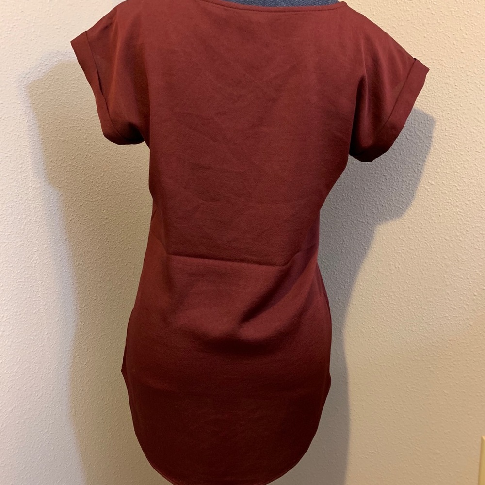 Maroon blouse - Picture 2 of 4